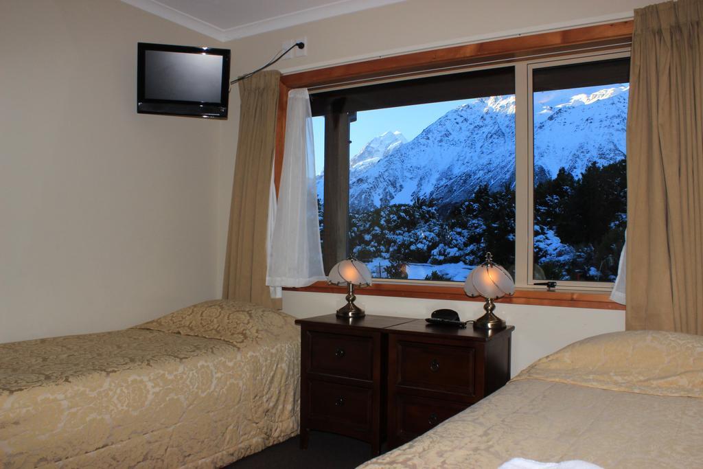 Aoraki Mount Cook Alpine Lodge חדר תמונה
